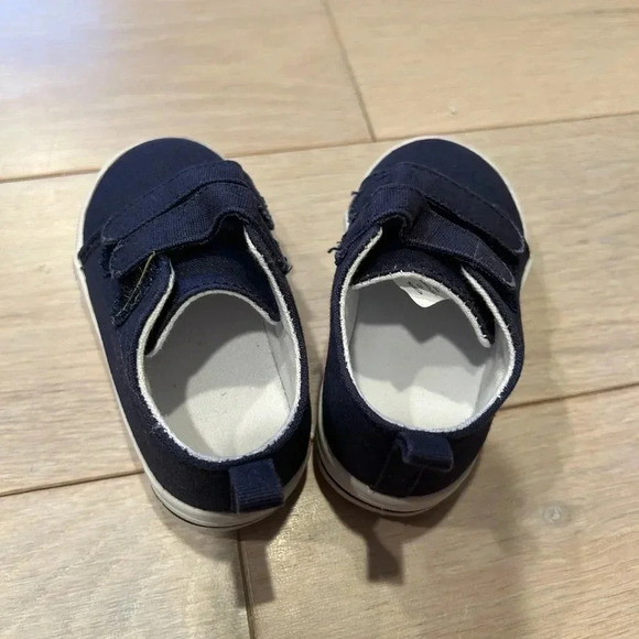 First‎ impressions navy Velcro strap sneakers - Picture 6 of 8